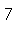 Zone de Texte: 7