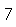 Zone de Texte: 7