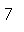 Zone de Texte: 7