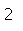 Zone de Texte: 2