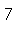 Zone de Texte: 7