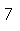 Zone de Texte: 7